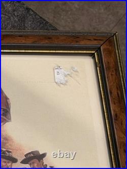 RARE Don Troiani Confederate Standard Bearer Signed Print Framed