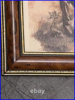 RARE Don Troiani Confederate Standard Bearer Signed Print Framed