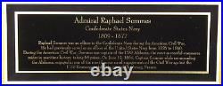 Raphael Semmes Confederate Admiral, American Civil War Autograph Display''Rare