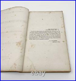 Rare 1861 Civil War Regulations for the Army of the Confederate States Manual