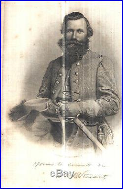Rare 1867 Confederate CIVIL War John Esten Cooke Virginia Jeb Stuart Aide First