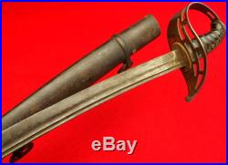 Rare American 1804-1821 Virginia Cavalry Saber Sword, Civil War Confederate Used