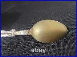 Rare Antique Silver US Civil War Confederate CSA Robert E Lee Spoon Shepard & Co