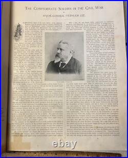 Rare Book! The Confederate Soldier in the Civil War 1861-65, 1895 1st edition Rare Book! The Confederate Soldier in the Civil War 1861-65, 1895 1st edition