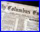 Rare CONFEDERATE Columbus Georgia Battle of Seven Pines 1862 Civil War Newspaper
