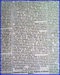 Rare CONFEDERATE Grenada MS Civil War 1862 Newspaper with Publisher on the Run