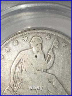 Rare CSA 1861O Seated Liberty ANACS Half Dollar- From Civil War Confederate Mint