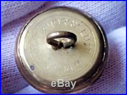 Rare Civil War Confederate States Navy Button Morry Luxenburg London App 24,5mm