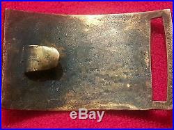 Rare Civil War Maryland sword belt plate Buckle non Doug Relic Confederate