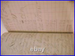 Rare Civil War Repair Book for Captured Confederate Steamship USS Donegal