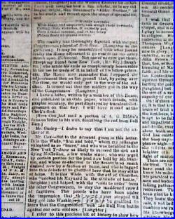 Rare Confederate Capital Fall of Fort Donelson Tennessee1862 Civil War Newspaper