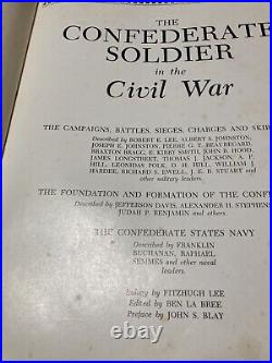 Rare Confederate Civil War Soldier book Recounts battles and political drama