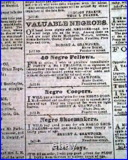 Rare Confederate Guerrilla John Hunt Morgan Escapes 1864 Civil War Newspaper