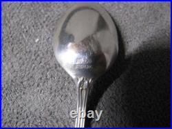 Rare Confederate States Of America Souvenir Sterling Southern Cross Spoon