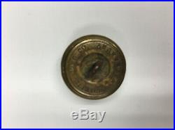 Rare Mobile Cadets Civil War Confederate Button Full Shank Non Dug Great Gilt