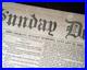 Rare NEW ORLEANS LA Louisiana Deep South CONFEDERATE Civil War 1862 Newspaper