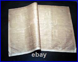 Rare NEW ORLEANS LA Louisiana Deep South CONFEDERATE Civil War 1862 Newspaper