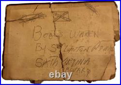 Rare Original Civil War Confederate Id'd 6th Virginia Cavalry Boots