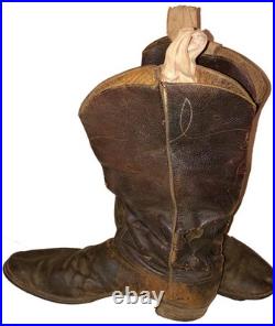 Rare Original Civil War Confederate Id'd 6th Virginia Cavalry Boots