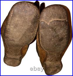 Rare Original Civil War Confederate Id'd 6th Virginia Cavalry Boots Rare Original Civil War Confederate Id'd 6th Virginia Cavalry Boots