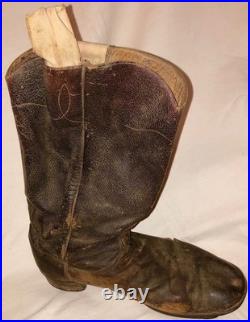 Rare Original Civil War Confederate Id'd 6th Virginia Cavalry Boots