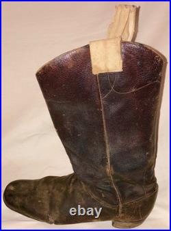 Rare Original Civil War Confederate Id'd 6th Virginia Cavalry Boots