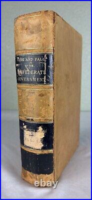 Rise & Fall of the Confederate Government Vol 1 Jefferson Davis Appleton 1881