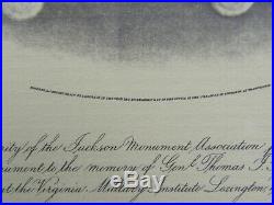 Robert E. Lee & Stonewall Jackson Civil War Confederate Lithographed Prints