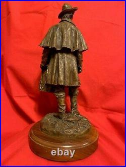 Ron Tunison Civil War Confederate Drummer Boy Cold Cast Bronze Sculpture/Statue