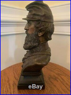 Ron Tunison Confederate Stonewall Jackson Civil War Cold Cast Bronze Bust