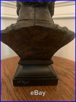 Ron Tunison Confederate Stonewall Jackson Civil War Cold Cast Bronze Bust