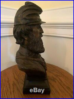 Ron Tunison Confederate Stonewall Jackson Civil War Cold Cast Bronze Bust