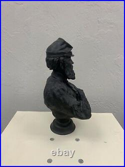 S. S. McGraw Confederate Stonewall Jackson Civil War Cold Cast Bronze Bust