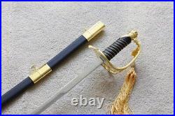 S0197 American CIVIL War Cavalry Confederate Cs Csa Infantry Officer Sword 38.7