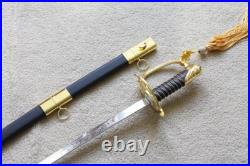S0197 American CIVIL War Cavalry Confederate Cs Csa Infantry Officer Sword 38.7