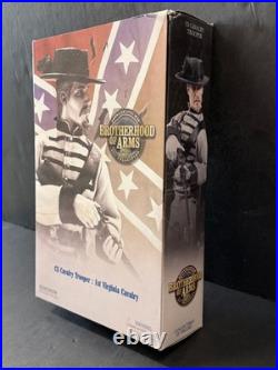 SIDESHOW 12 INCH CIVIL WAR CONFEDERATE 1st VIRGINIA CAVALRY TROOPER SOLDIER NIB