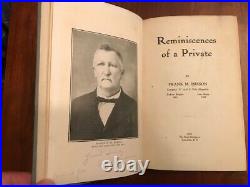 SIGNED 1910 Confederate Civil War Memoir, Mixson, 1st South Carolina Volunteers