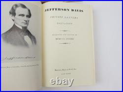 SIGNED Hudson Strode / Jefferson Davis / 4 Vol Confederate Civil War Political