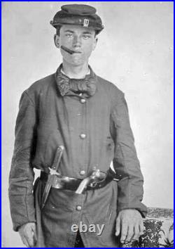 Scarce American Civil War Southern US or Confederate Hand Rolled 1850s-1860s