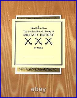 Set of 3 Easton Press Civil War Confederate Leader Memoirs 205 Full Leather HB