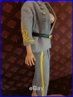 Sexy Civil War Confederate Female Officer Doll 16 Beautiful Details CSA Uniform