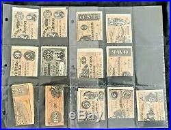 Sharp 1962 Topps Civil War News Complete 88 Card Set & 21 Confederate Bills