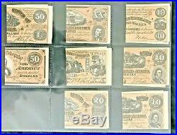 Sharp 1962 Topps Civil War News Complete 88 Card Set & 21 Confederate Bills