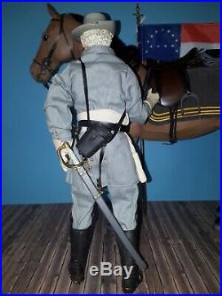 Sideshow Dragon CIVIL War Confederate General Lee With Horse 1/6 12 Inch