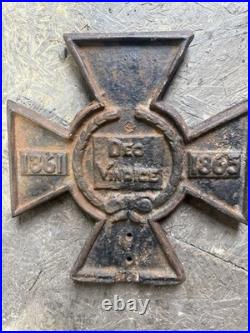 Southern Cross Marker Cemetary Confederate Civil War Medal Of Honor /war History