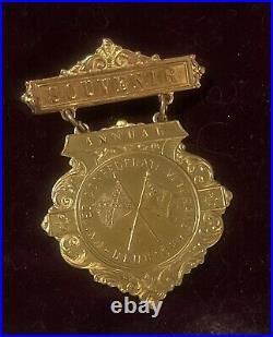 Souvenir Confederate Union Reunion Badge
