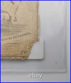 T-32 1861 $5 CSA Confederate States Of America Currency Note Civil War
