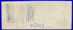 T-39 1862 $100 Confederate Currency Train Note CIVIL War Bill 9275