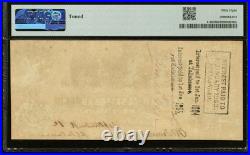 T-40 1862 Confederate States $100 Civil War TALLAHASSEE FL Currency, PMG ChAU 58