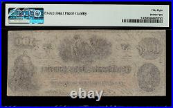 T-41 / PF-25 $100 1862 Confederate Currency CSA Civil War Graded PMG 58 EPQ